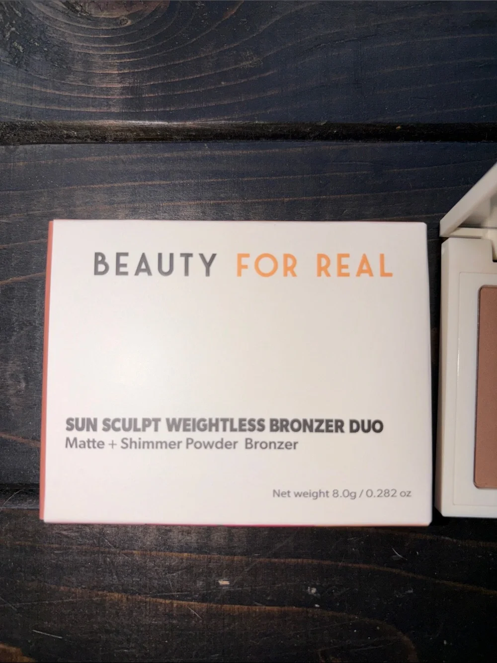 NIB Beauty For Real Sun Sculpt Weightless Bronzer Duo - Good Day Sunshine